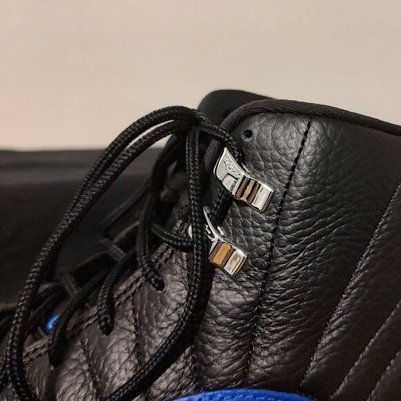 Black and Blue High-Top Sneakers main image 10